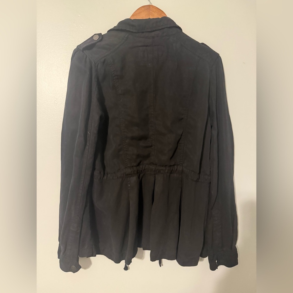 Sanctuary black lightweight utility jacket size medium - Picture 6 of 7